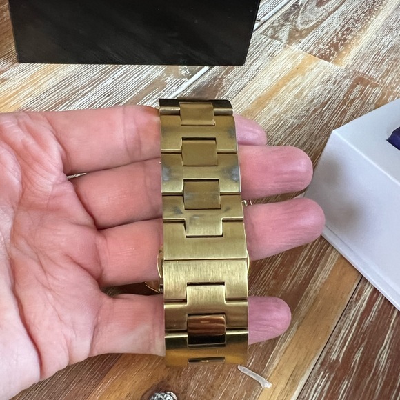 Movado Bold Gold Chronograph Watch - Picture 4 of 8